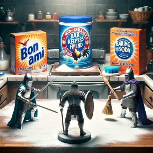 Bon Ami vs Bar Keepers Friend vs Baking Soda